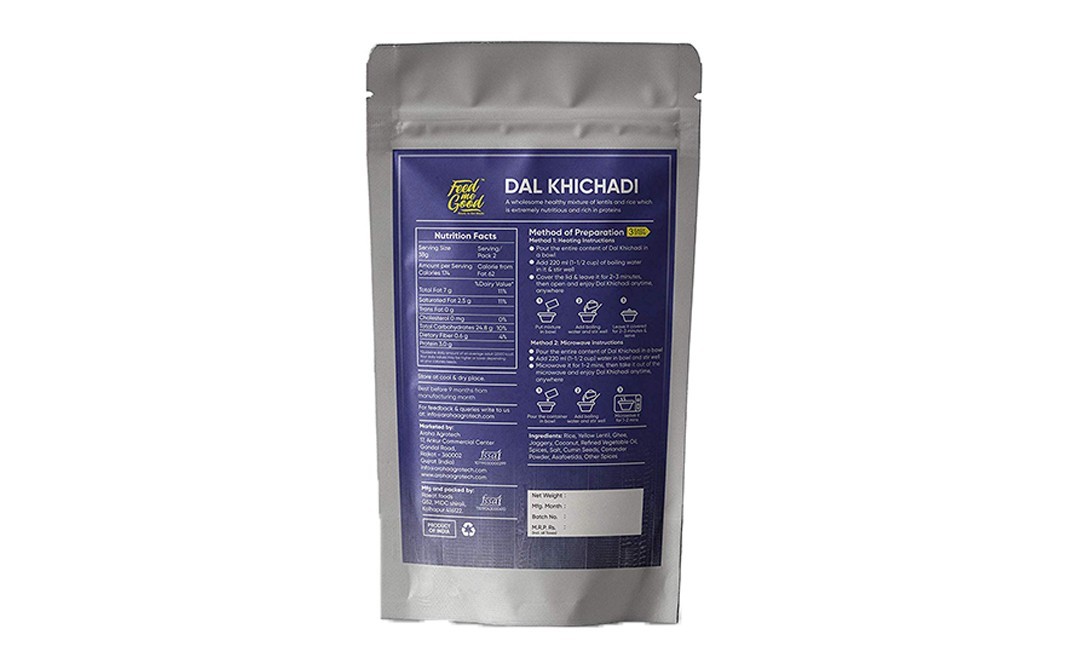 Feed Me Good Dal Khichadi    Pack  75 grams